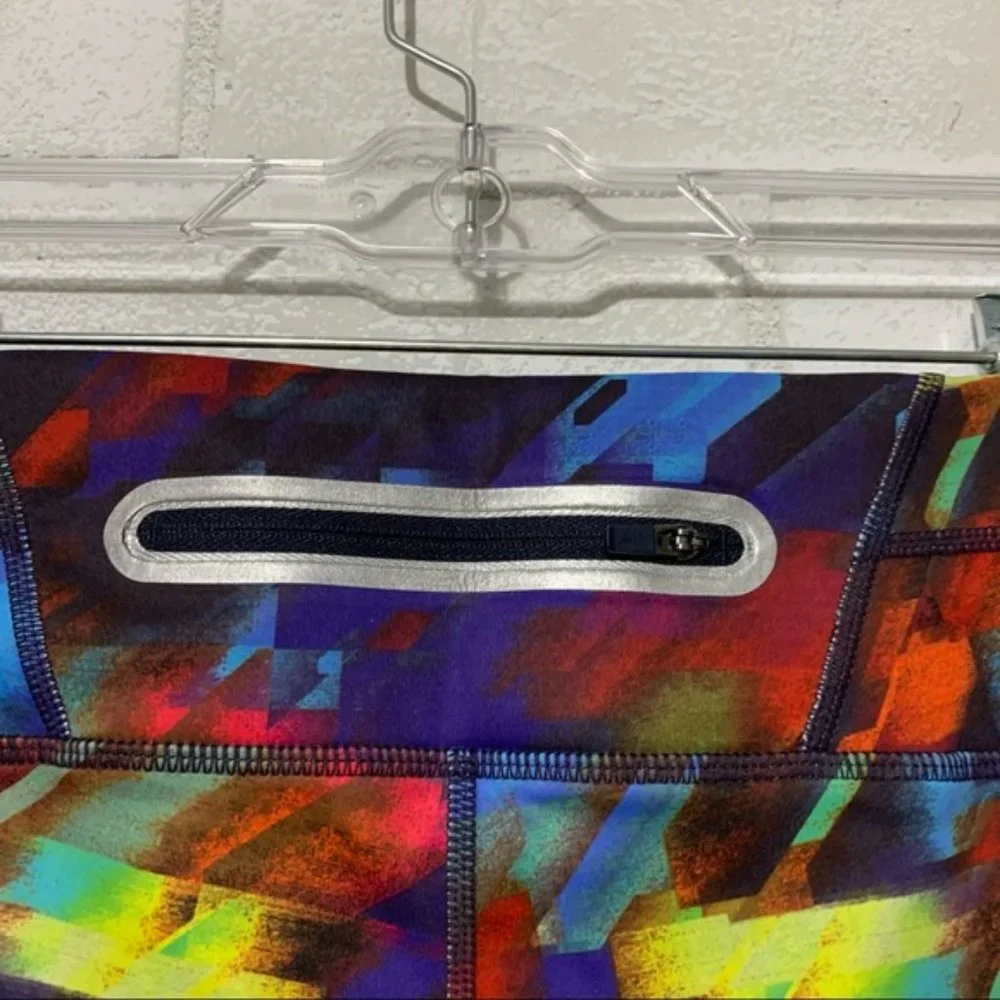 ATHLETA colorburst sonar leggings size Small - Picture 8 of 10
